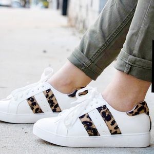 The Lucille Leopard Sneaker
